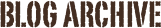 Blog Archive